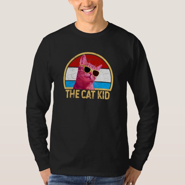 Kat Kid T Shirt (Framsida)