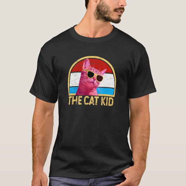 Kat Kid T Shirt (Framsida)
