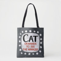 Kat-krav för att se Tote Bag för hanteraren