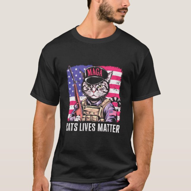 Kat Lives T Shirt (Framsida)