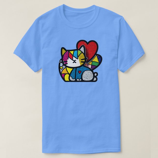 Kat Lover 3 T Shirt (Design framsida)