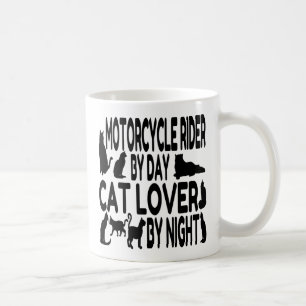 Kat Lover-motorcykelförare Kaffemugg