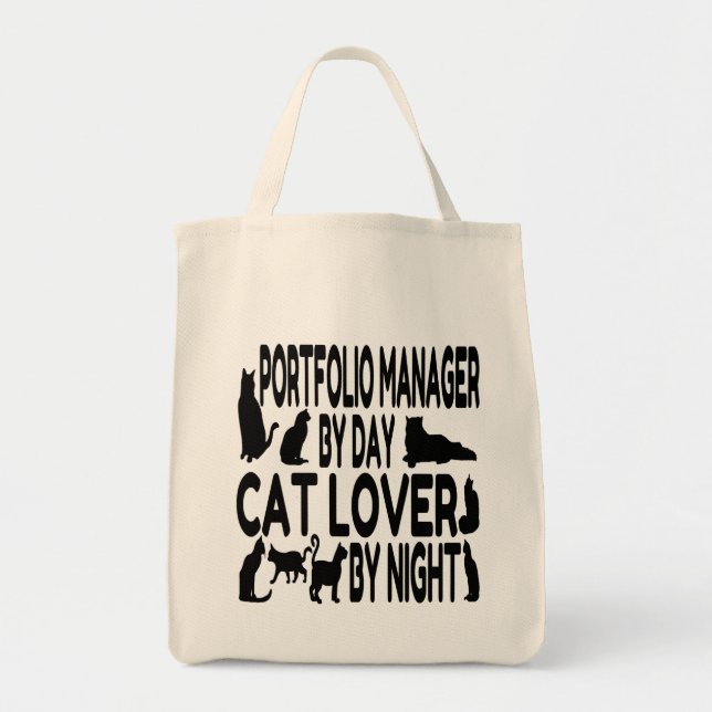 Kat Lover Portfolio Manager Tygkasse (Framsidan)