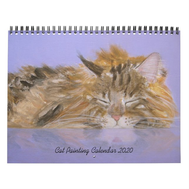 Kat målkalendern #2 kalender (Omslag)