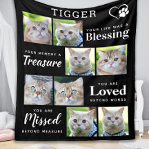 Kat Memorial Gift - Personlig Pet Loss 8 Foto