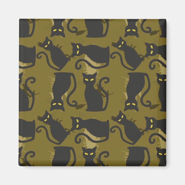 Kat Metallizer Factory Deco Template Tube Art Magnet (Framsidan)