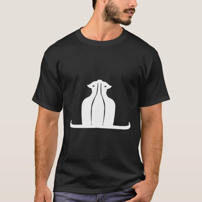 Kat Mor Vin för Mamma T Shirt (Framsida)