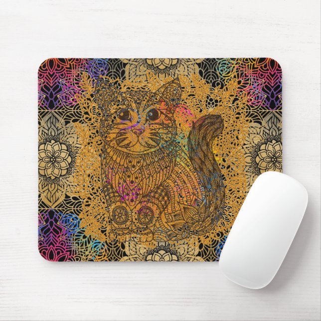 Kat Mouse Pad Musmatta (Med mus)