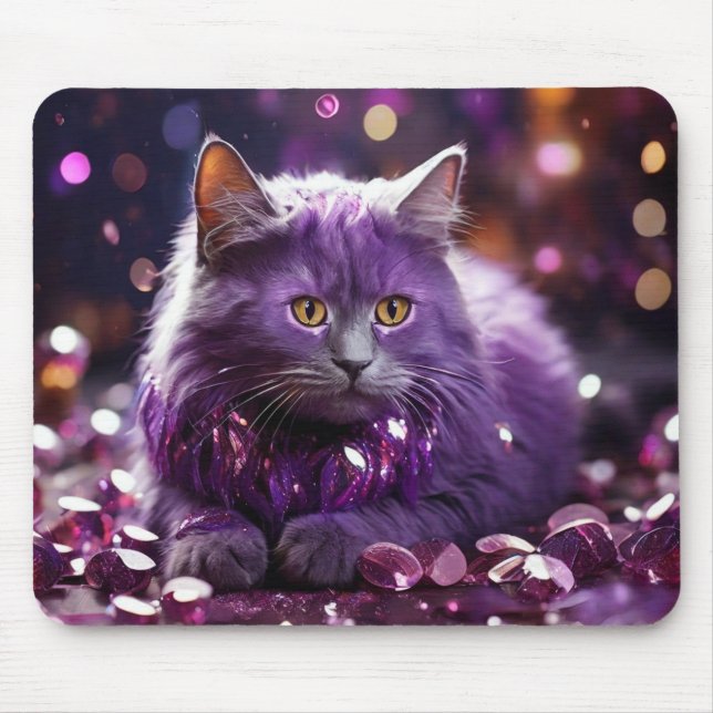 Kat Mouse Pad - Perfekt Gift for Cat Lovers Musmatta (Framsidan)
