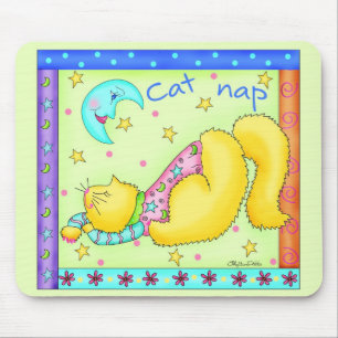 Kat Nap Mouse Pad Musmatta