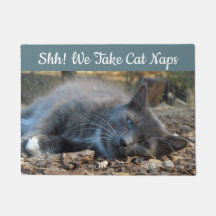 Kat Naps Shady Cat Door Mat