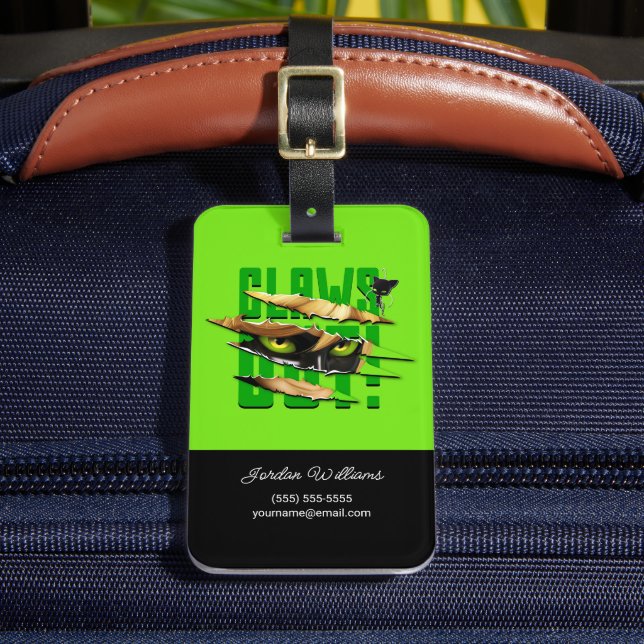 Kat Noir & Plagg | Klo ut Bagagebricka (Framsida Insitu 2)