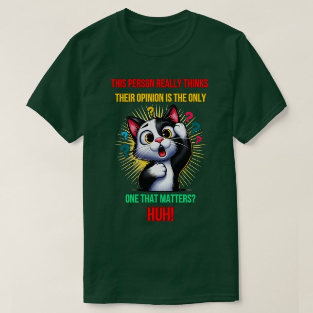 Kat-nota T Shirt (Design framsida)
