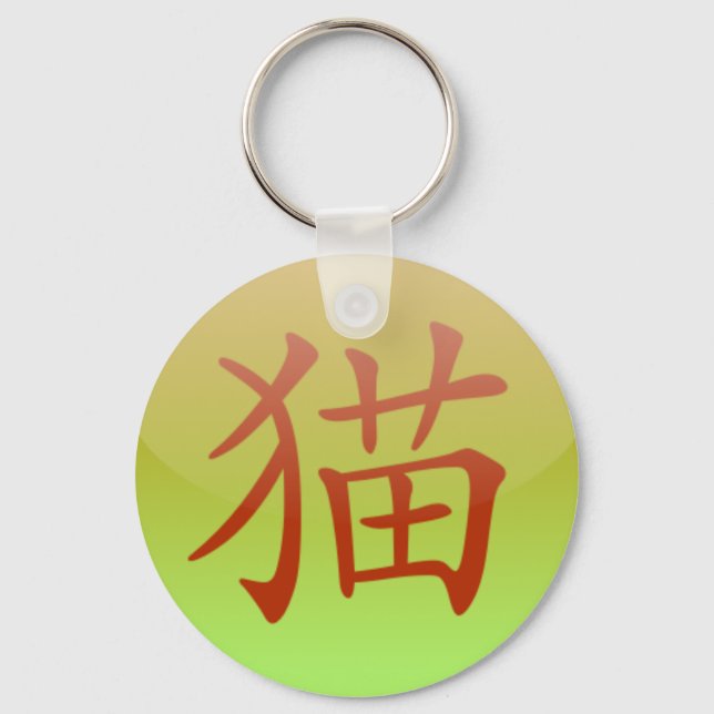 [Kat]-nyckelkedja Nyckelring (Framsida)