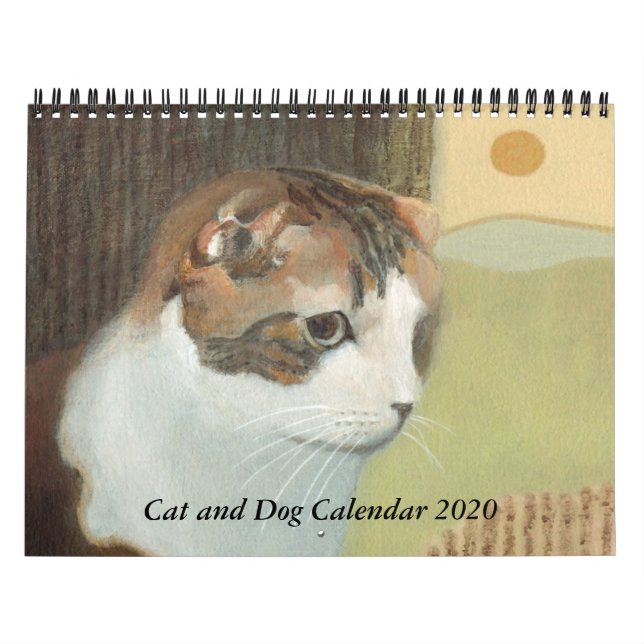 Kat- och Hund-kalender Kalender (Omslag)