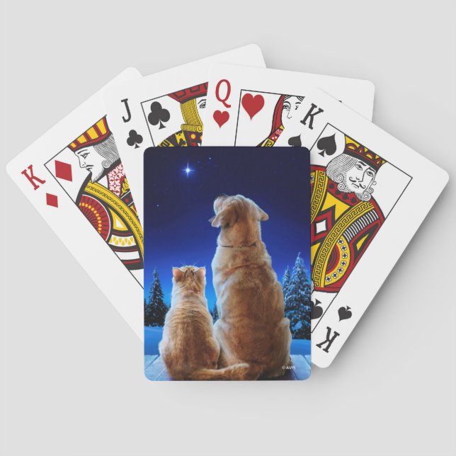 Kat och Hund Miracle Casinokort (Baksidan)
