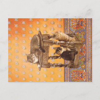 KAT- OCH KITTEN-PAINERING VYKORT