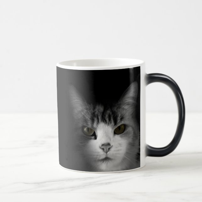 Kat på Black Morphing Mugg (Höger)