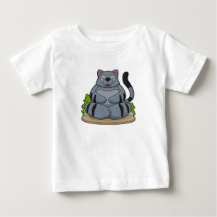 Kat på Yoga Fitness T Shirt
