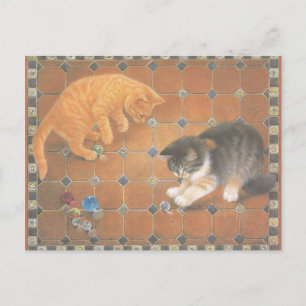 KAT-PAINERAT POSTCARD VYKORT