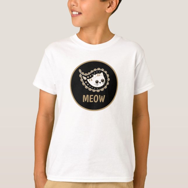 Kat Paisley T Shirt (Framsida)