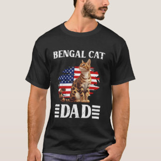 Kat Pappa Bengal Cat Pappa Bengal Far Bengal Cat T Shirt
