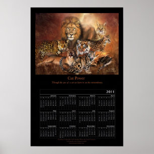 Kat Power 2011 Art Calendar-Poster Poster