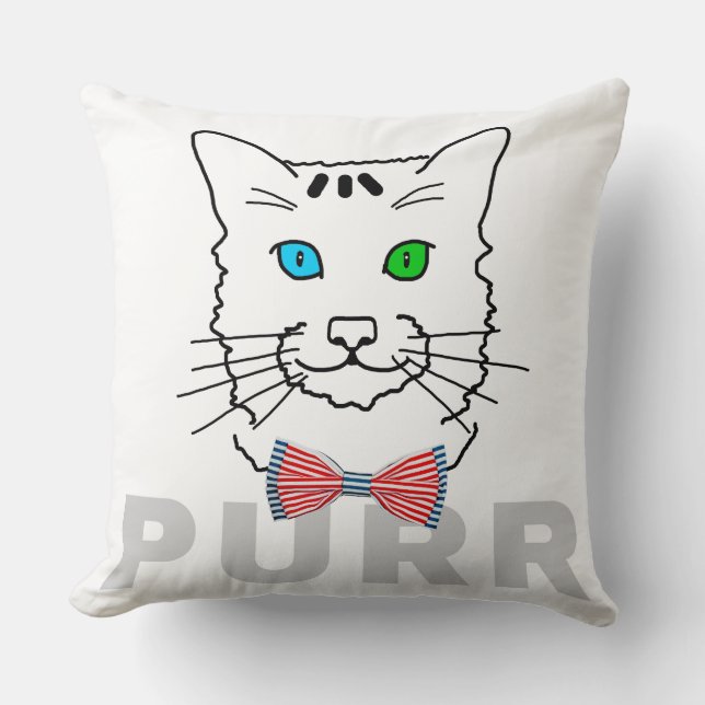 Kat Purr Kudde (Framsida)
