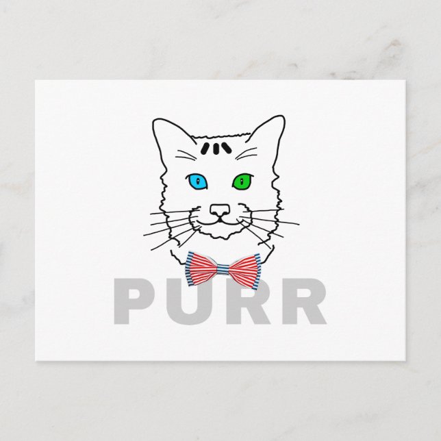 Kat Purr Vykort (Framsida)