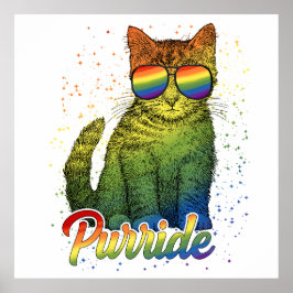 Kat Purride LGBT Poster