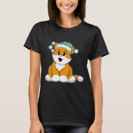 Kat Sleeping Nightcap T Shirt