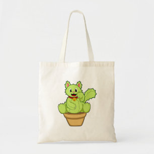 Kat som Cactus Tygkasse