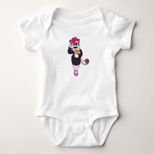 Kat som sekreterare vid Anteckningsblocket T Shirt