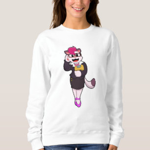 Kat som sekreterare vid Anteckningsblocket T Shirt