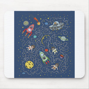 Kat Space Astronaut Rocket Maze Puzzle Mystopple Musmatta