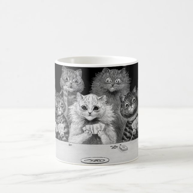 Kat-spelkort, Louis Wain Kaffemugg (Center)