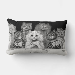 Kat-spelkort, Louis Wain Lumbarkudde