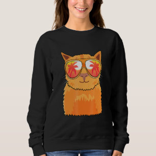 Kat Sunglass Beach Summer Bassäng Party Kitten Cat T Shirt