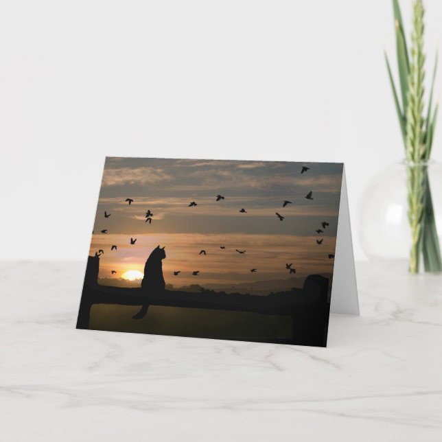 Kat Sympathy Card Kort (Framsida)