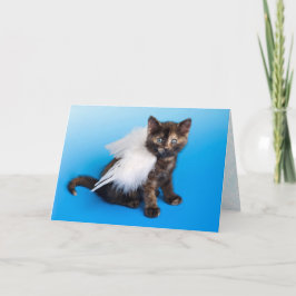 Kat Sympathy Card Kort