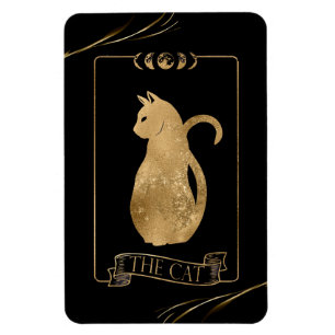 Kat-Tarot Card Magnet