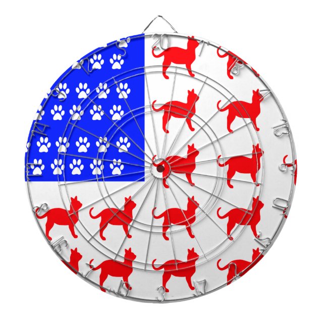 Kat + Tass Flagga Piltavla (Framsidan)