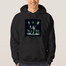 Kat UFO Selfie: Pixel Art #9 Hoodie