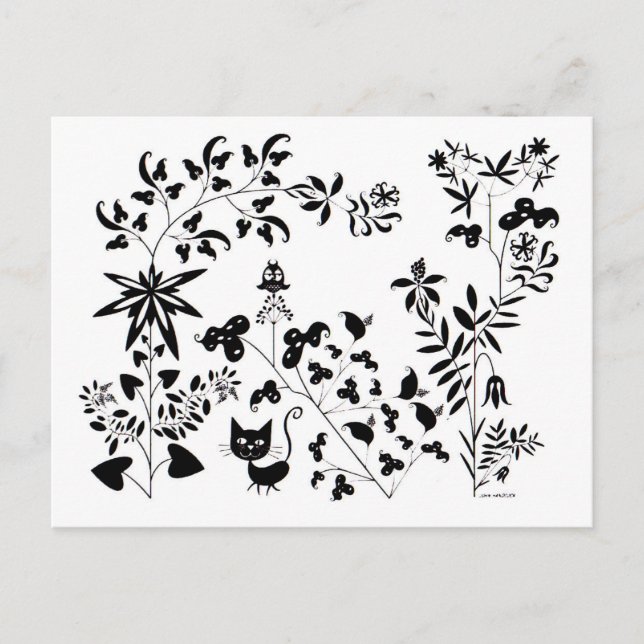 Kat & Uggla Vykort (Framsida)