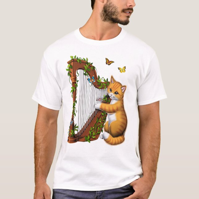 Kat-uppspelningsanläggning T Shirt (Framsida)