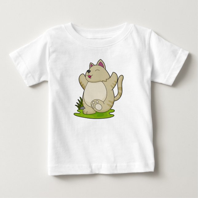 Kat vid Yoga T Shirt (Framsida)