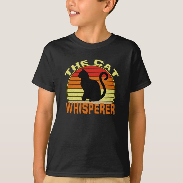 Kat Whisperer T Shirt (Framsida)
