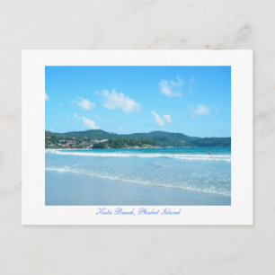 Kata, Kata Beach, Phuket Island Vykort