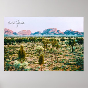 Kata Tunt The Olgas Central Australia Poster