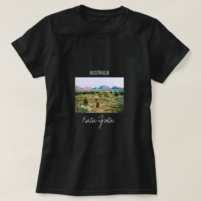 Kata Tunt The Olgas Central Australia T Shirt (Design framsida)